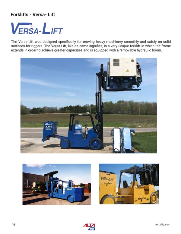Alta Material Handling Catalog New York Metro 2024 - Page 48