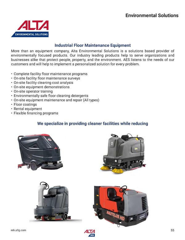 Alta Material Handling Catalog New York Metro 2024 - Page 57
