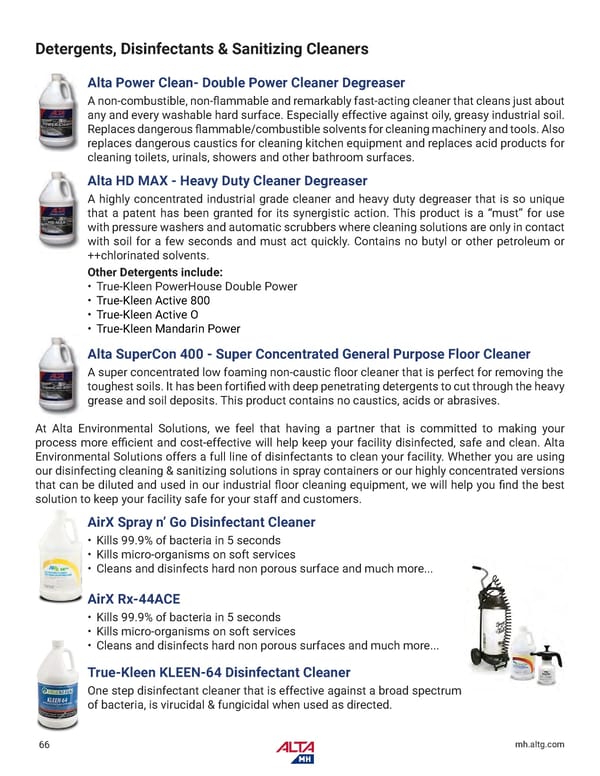 Alta Material Handling Catalog New York Metro 2024 - Page 68