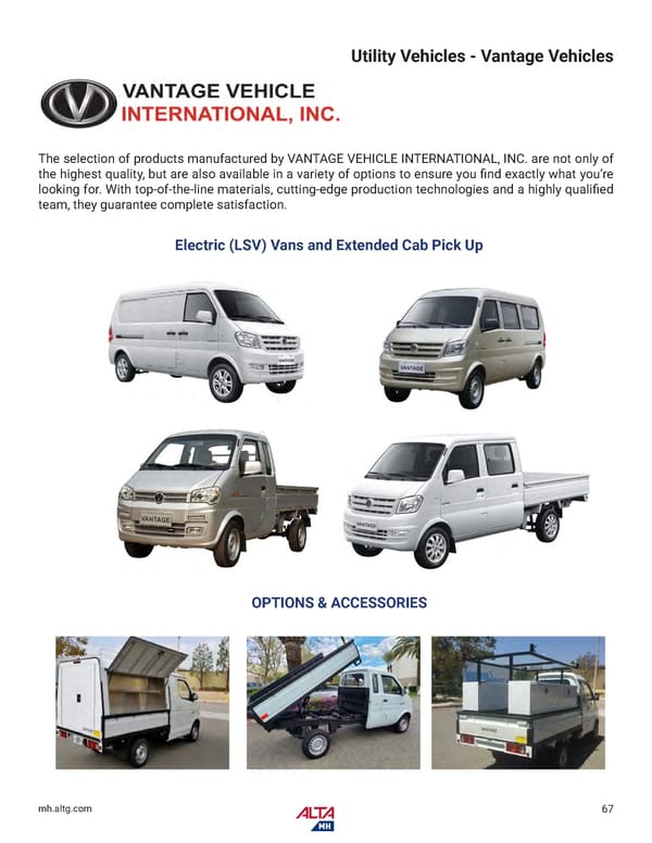 Alta Material Handling Catalog New York Metro 2024 - Page 69