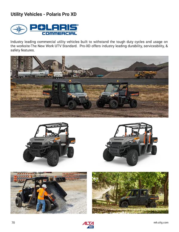 Alta Material Handling Catalog New York Metro 2024 - Page 72