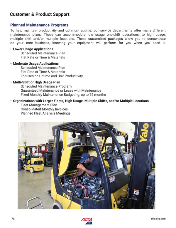 Alta Material Handling Catalog New York Metro 2024 - Page 80