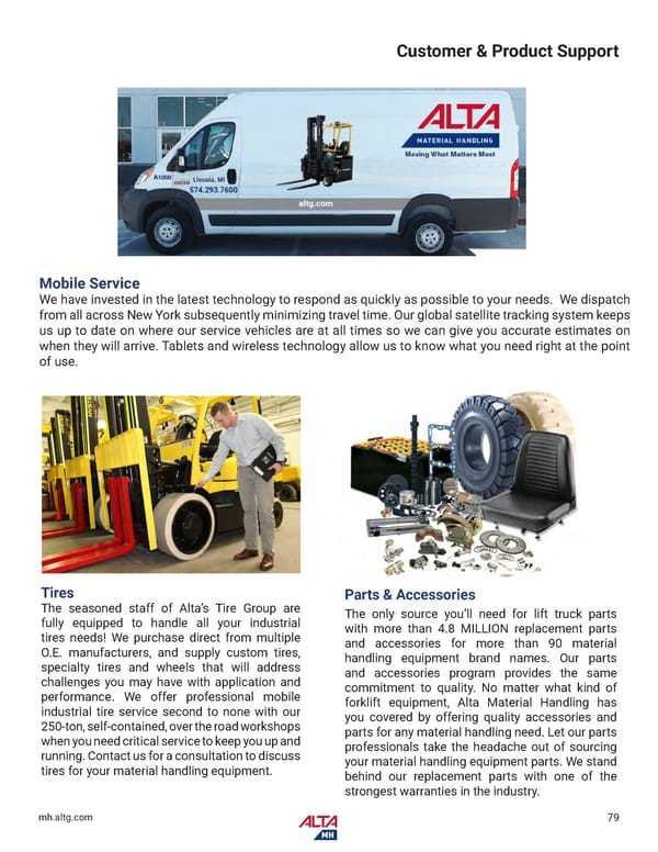 Alta Material Handling Catalog New York Metro 2024 - Page 81