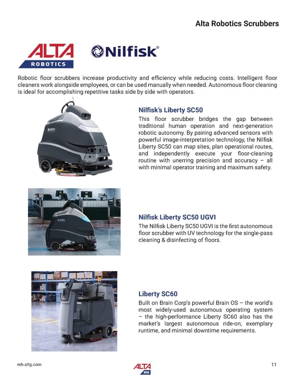 Alta Material Handling Catalog New York Upstate 2024 - Page 13