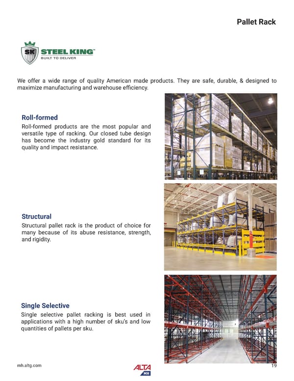 Alta Material Handling Catalog New York Upstate 2024 - Page 21