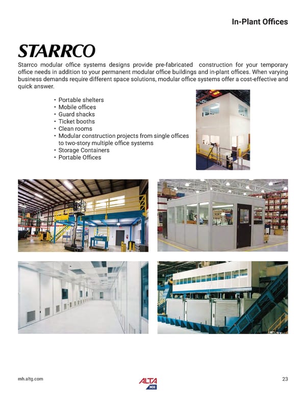 Alta Material Handling Catalog New York Upstate 2024 - Page 25