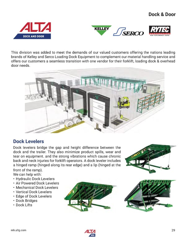 Alta Material Handling Catalog New York Upstate 2024 - Page 31