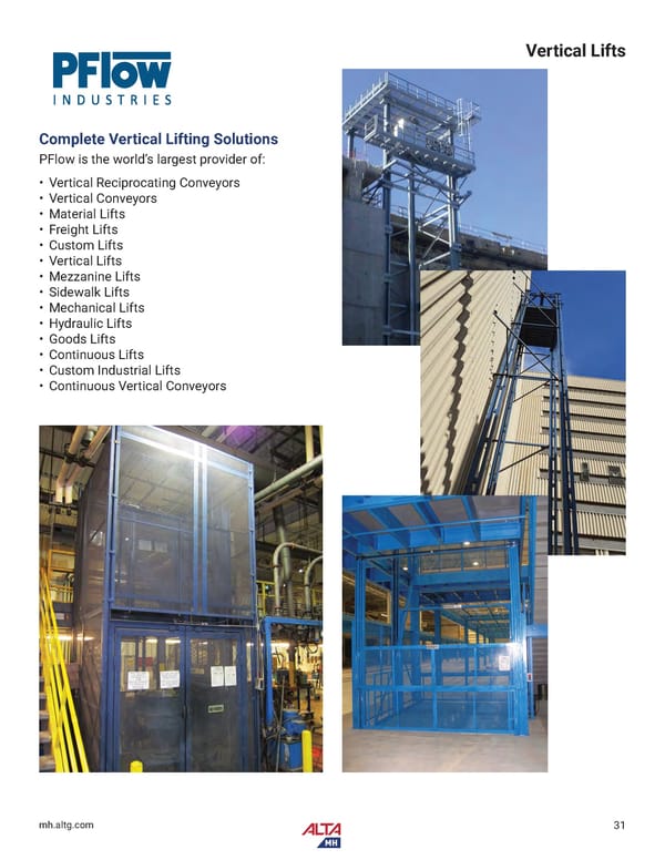 Alta Material Handling Catalog New York Upstate 2024 - Page 33