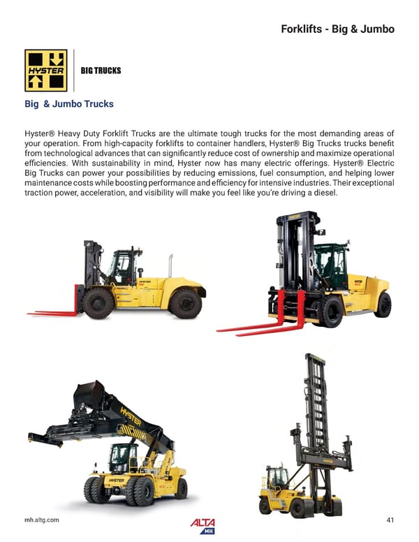 Alta Material Handling Catalog New York Upstate 2024 - Page 43