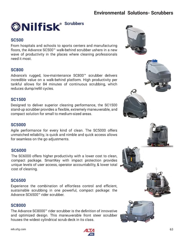 Alta Material Handling Catalog New York Upstate 2024 - Page 65