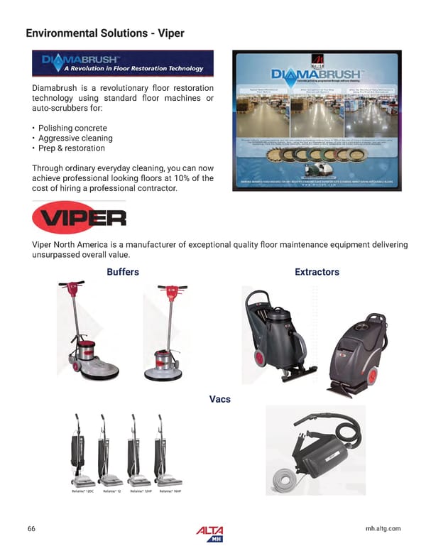 Alta Material Handling Catalog New York Upstate 2024 - Page 68