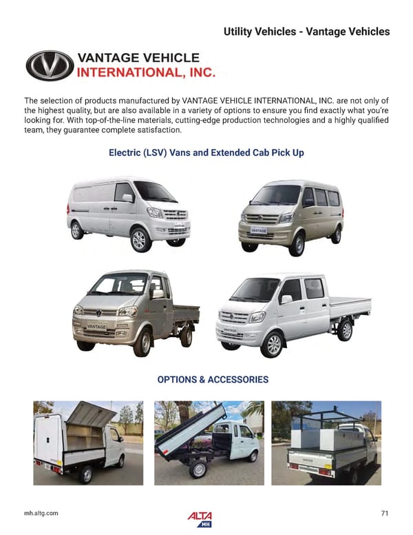 Alta Material Handling Catalog New York Upstate 2024 - Page 73