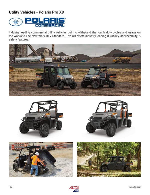 Alta Material Handling Catalog New York Upstate 2024 - Page 76