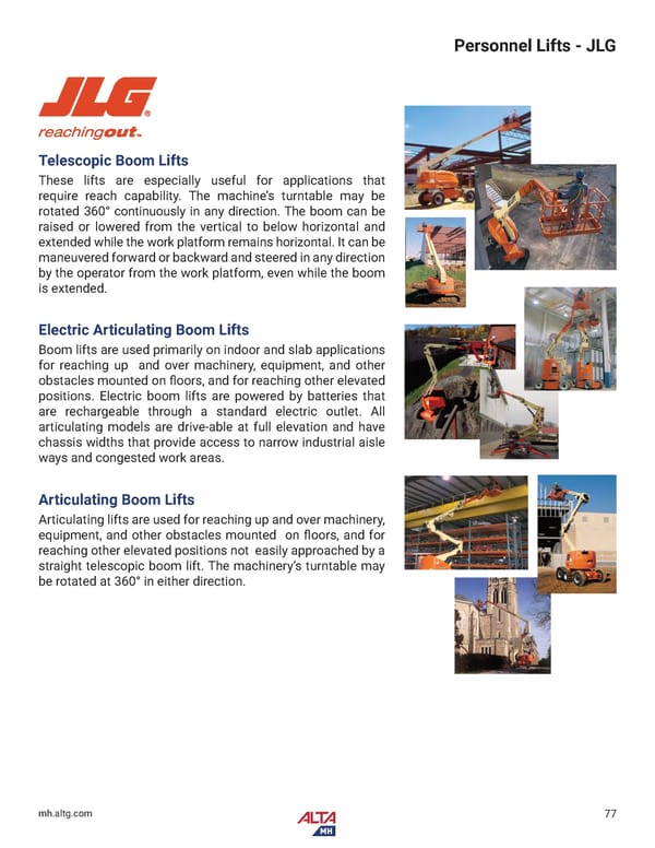 Alta Material Handling Catalog New York Upstate 2024 - Page 79
