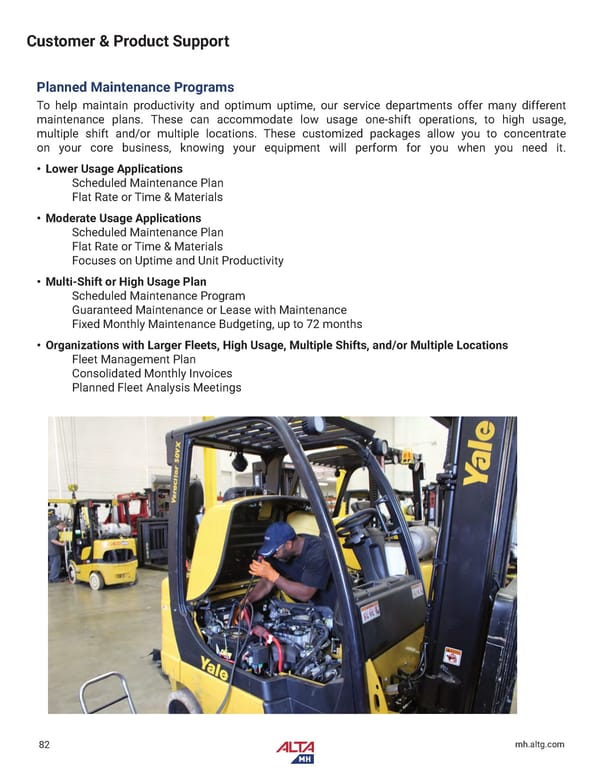Alta Material Handling Catalog New York Upstate 2024 - Page 84