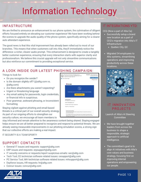 Alta Action - Volume 1 Issue 5 - Page 13