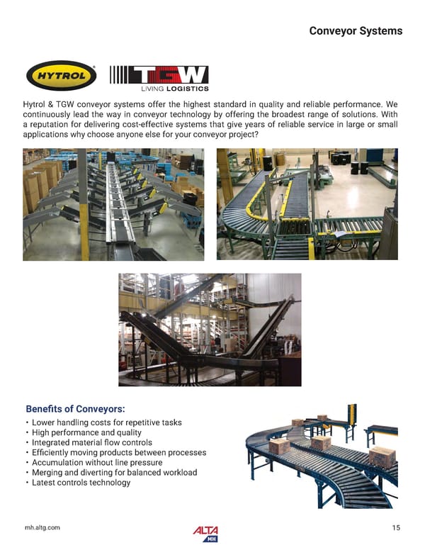 Alta Material Handling NY Upstate Product Catalog 2026 - Page 17
