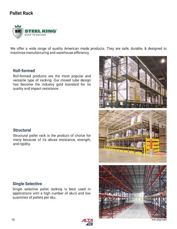 Alta Material Handling NY Upstate Product Catalog 2026 - Page 20