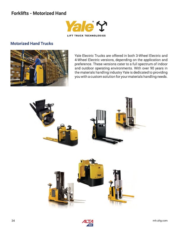 Alta Material Handling NY Upstate Product Catalog 2026 - Page 36