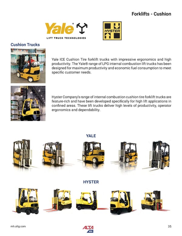 Alta Material Handling NY Upstate Product Catalog 2026 - Page 37