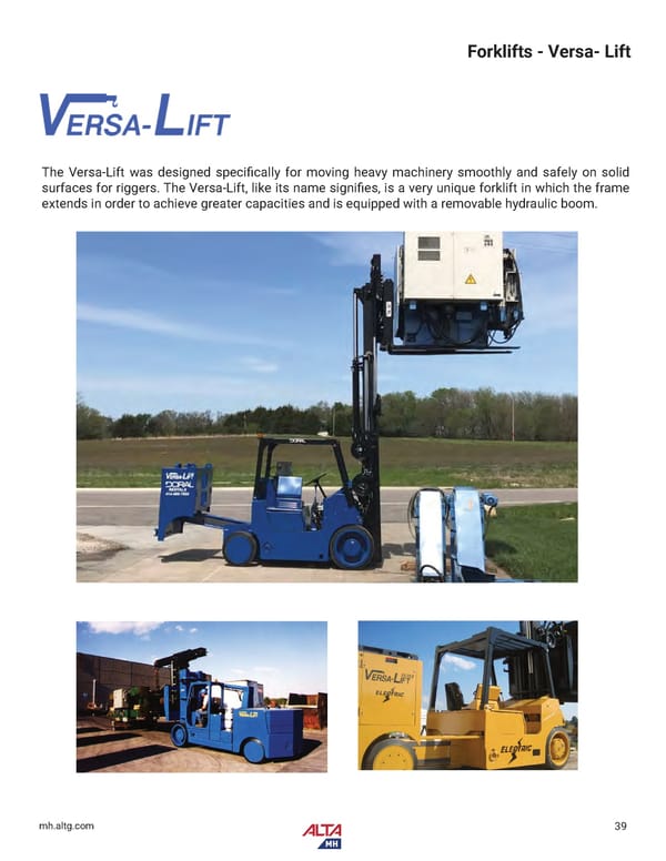 Alta Material Handling NY Upstate Product Catalog 2026 - Page 41