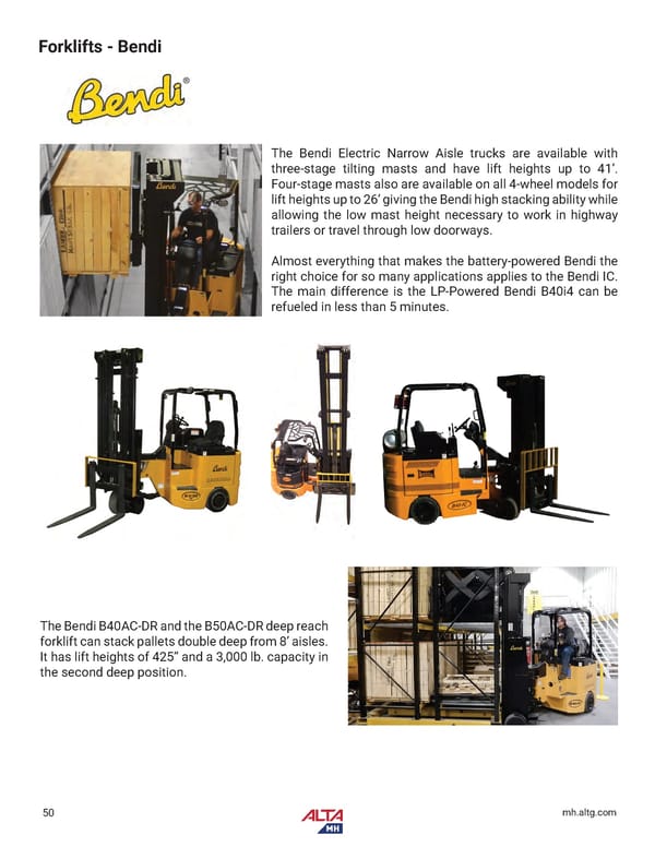 Alta Material Handling NY Upstate Product Catalog 2026 - Page 52