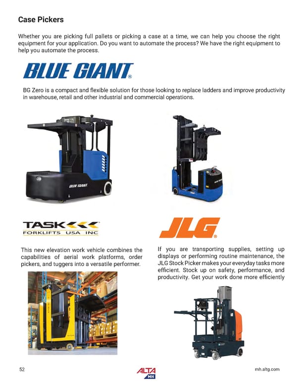 Alta Material Handling NY Upstate Product Catalog 2026 - Page 54