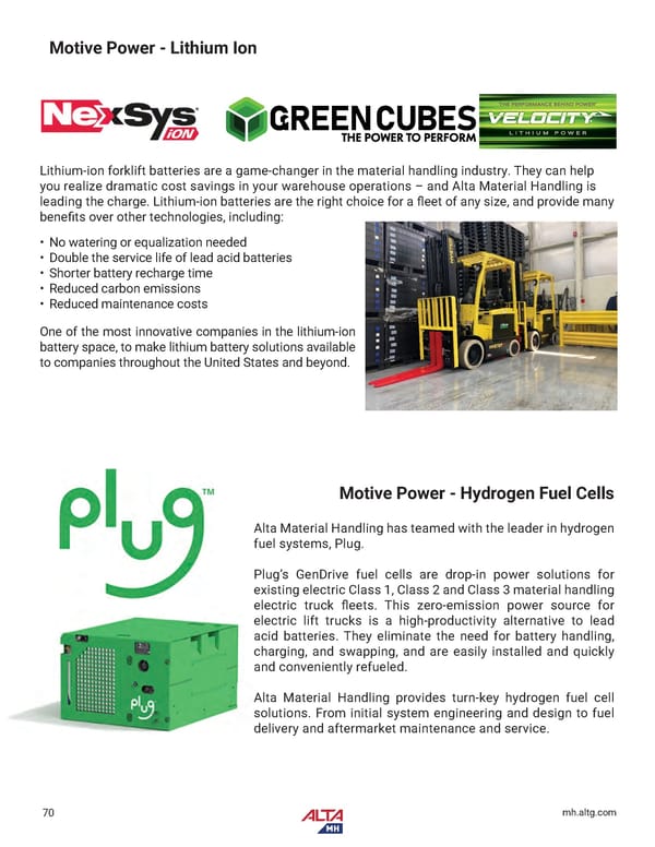 Alta Material Handling NY Upstate Product Catalog 2026 - Page 72