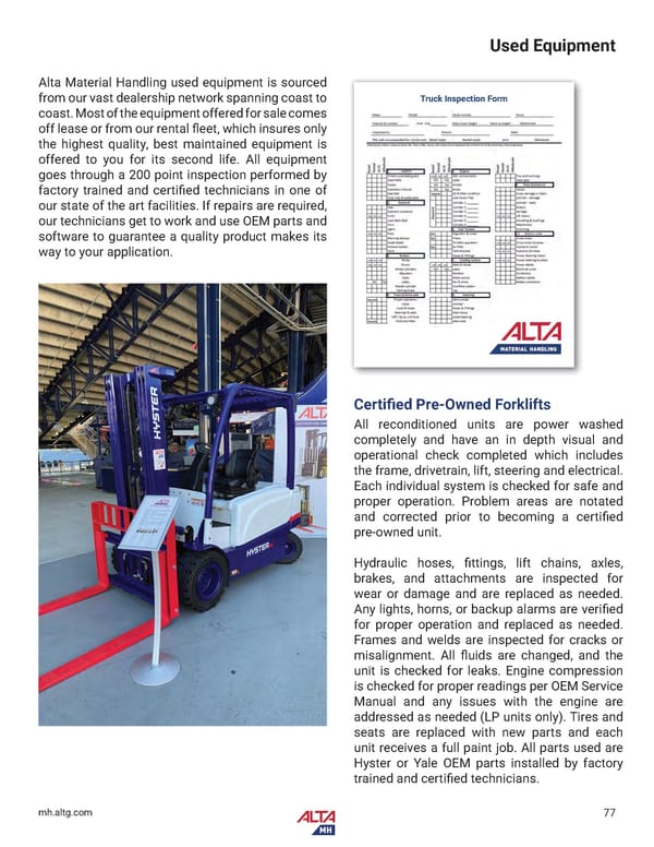 Alta Material Handling NY Upstate Product Catalog 2026 - Page 79