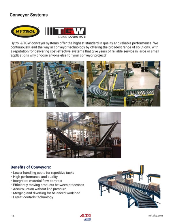 Alta Material Handling New England Product Catalog 2026 - Page 18