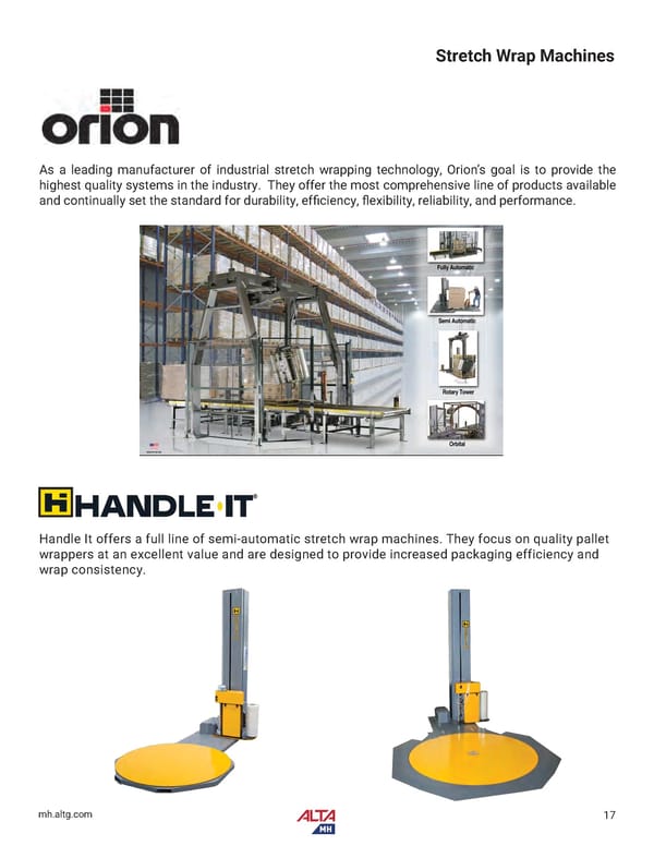 Alta Material Handling New England Product Catalog 2026 - Page 19
