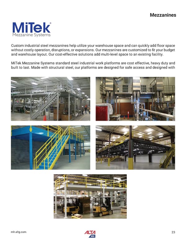 Alta Material Handling New England Product Catalog 2026 - Page 25