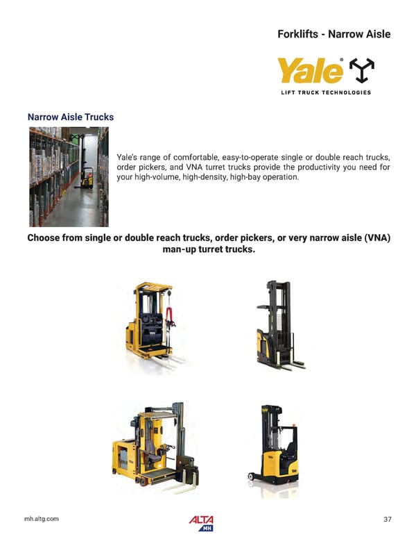 Alta Material Handling New England Product Catalog 2026 - Page 39