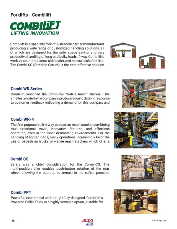 Alta Material Handling New England Product Catalog 2026 - Page 50
