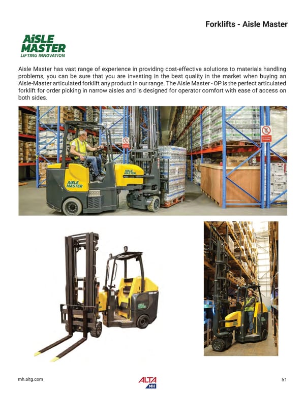 Alta Material Handling New England Product Catalog 2026 - Page 53