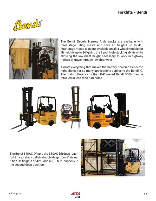 Alta Material Handling New England Product Catalog 2026 - Page 55