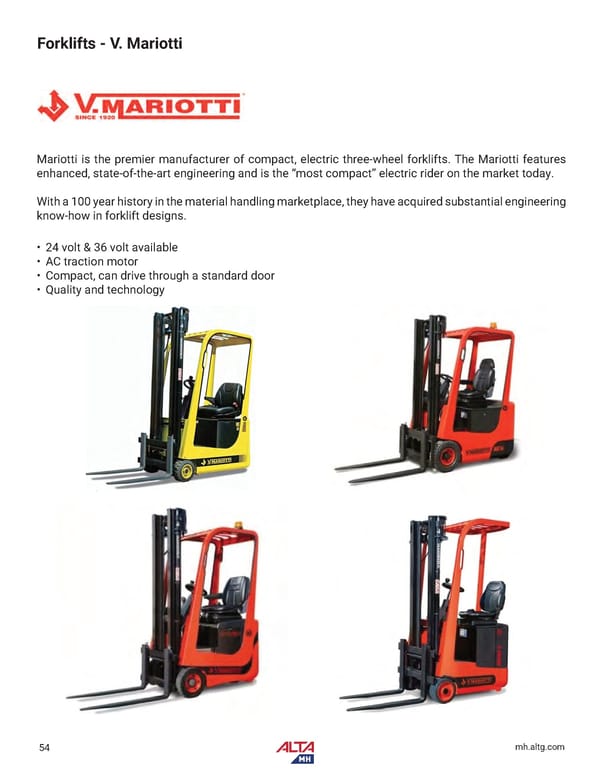 Alta Material Handling New England Product Catalog 2026 - Page 56