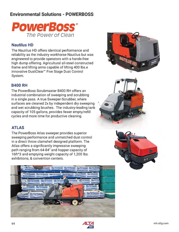 Alta Material Handling New England Product Catalog 2026 - Page 66