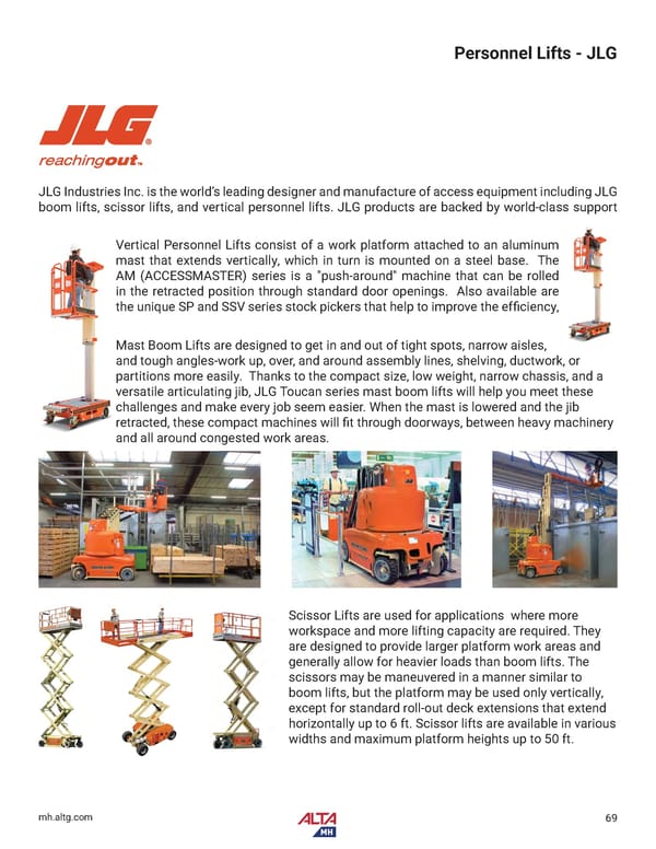 Alta Material Handling New England Product Catalog 2026 - Page 71