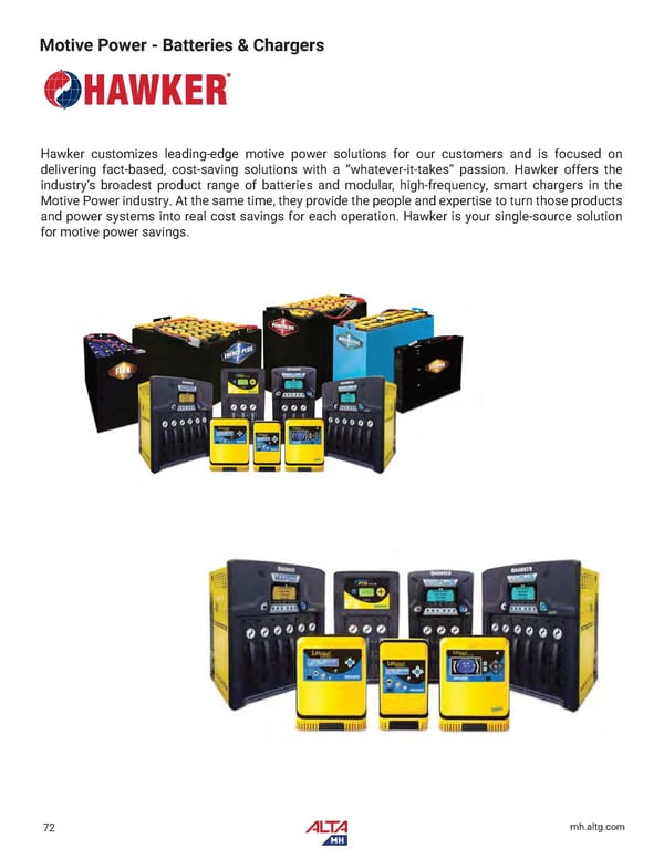 Alta Material Handling New England Product Catalog 2026 - Page 74