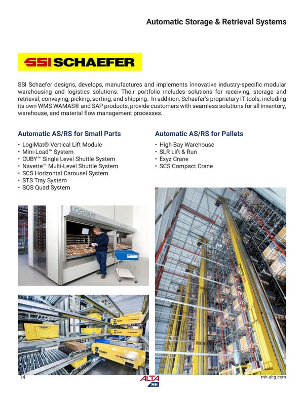 Alta Material Handling Catalog New York Metro 2026 - Page 16