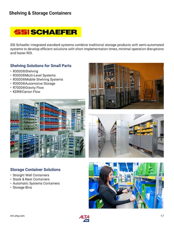 Alta Material Handling Catalog New York Metro 2026 - Page 19