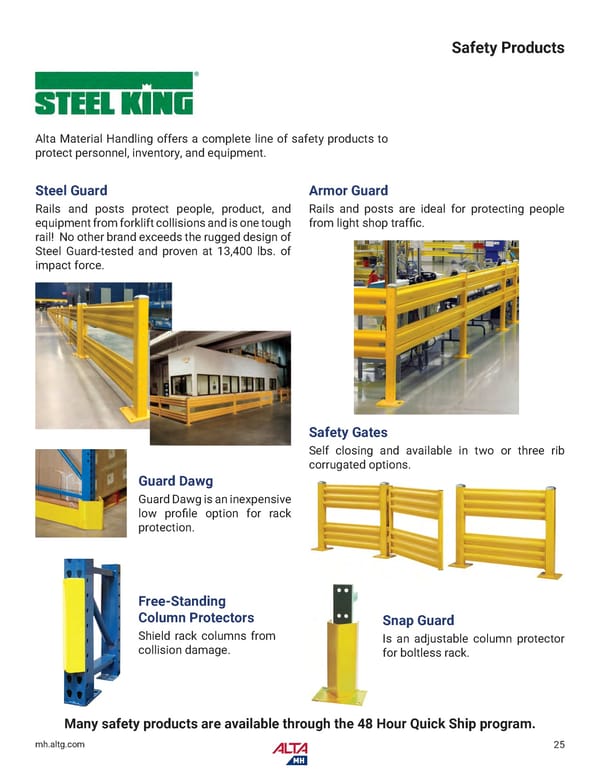 Alta Material Handling Catalog New York Metro 2026 - Page 27