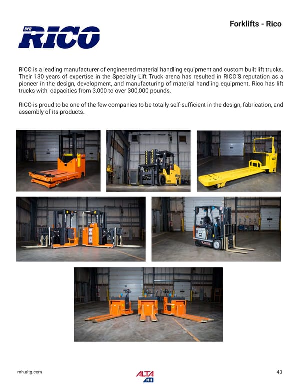 Alta Material Handling Catalog New York Metro 2026 - Page 45