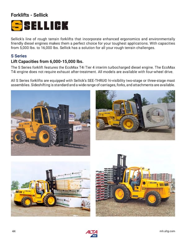Alta Material Handling Catalog New York Metro 2026 - Page 46