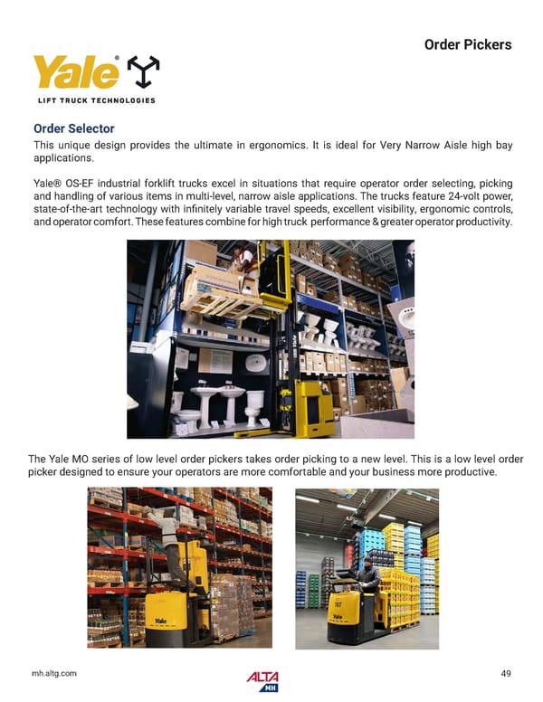 Alta Material Handling Catalog New York Metro 2026 - Page 51