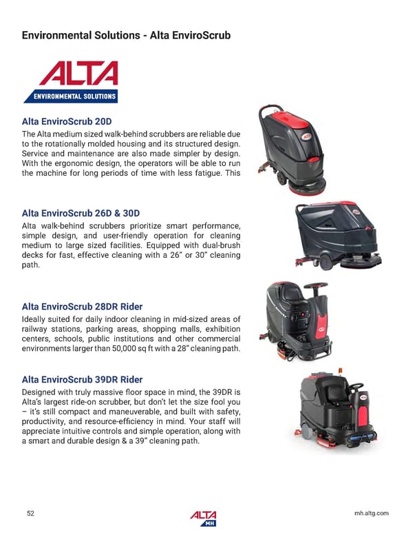Alta Material Handling Catalog New York Metro 2026 - Page 54
