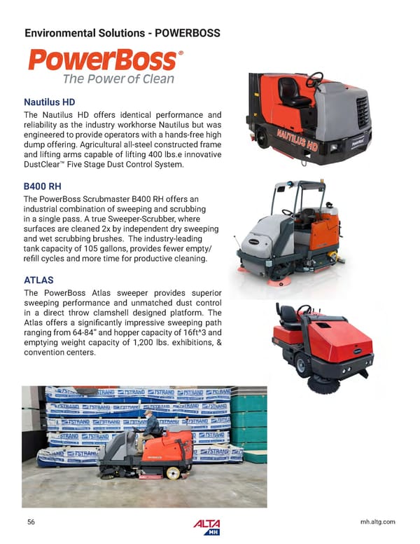 Alta Material Handling Catalog New York Metro 2026 - Page 58