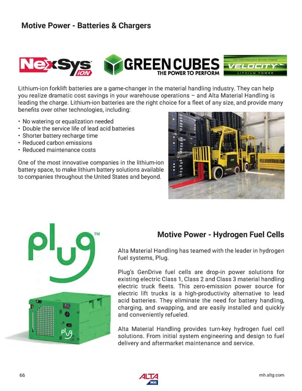 Alta Material Handling Catalog New York Metro 2026 - Page 68