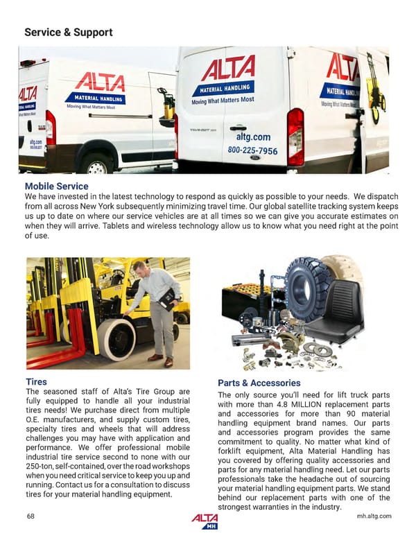 Alta Material Handling Catalog New York Metro 2026 - Page 70